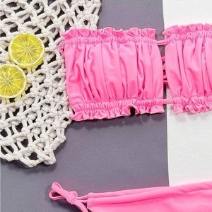 Shein Pink Bikini Set NWT